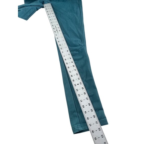 Patagonia Escala Rock Pants Women 4 Green Gorpcore Slim Mid Rise Stretch Outdoor - Picture 8 of 16